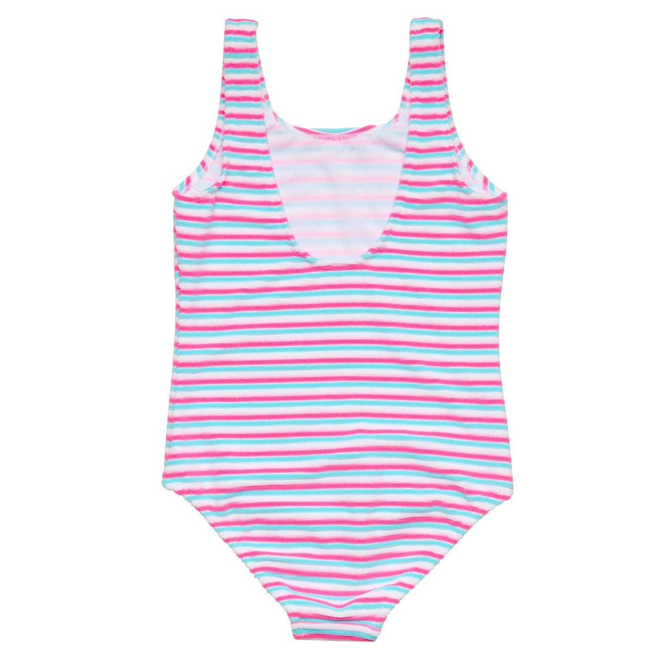 Snapper Rock Sorbet Stripe Tween Scoop 1pc Swimsuit