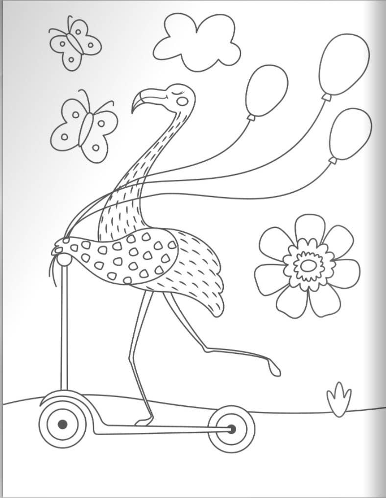 Coloring Book - Amazing Animals