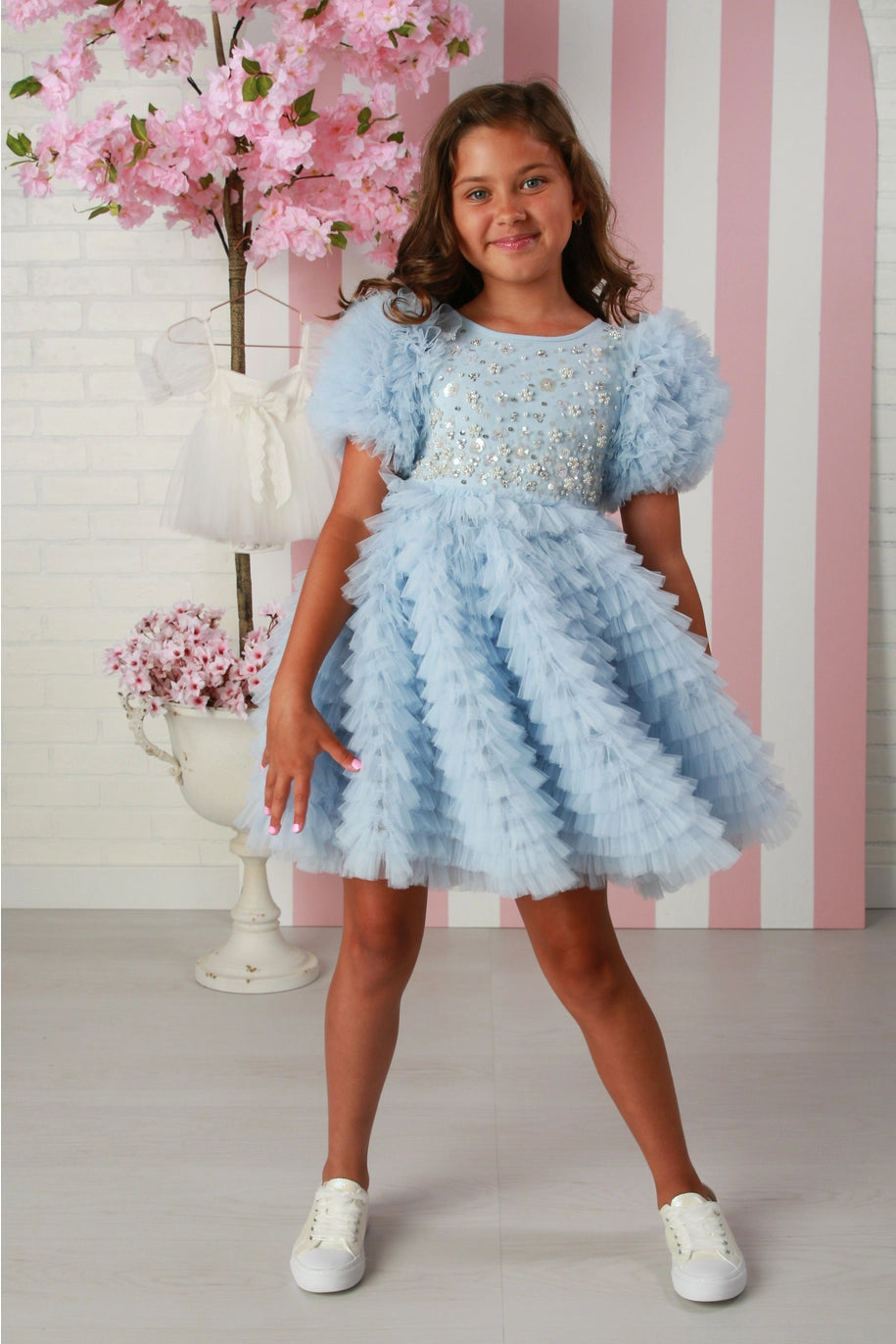 Ooh! La, La! Couture Lilou Dress - Sky