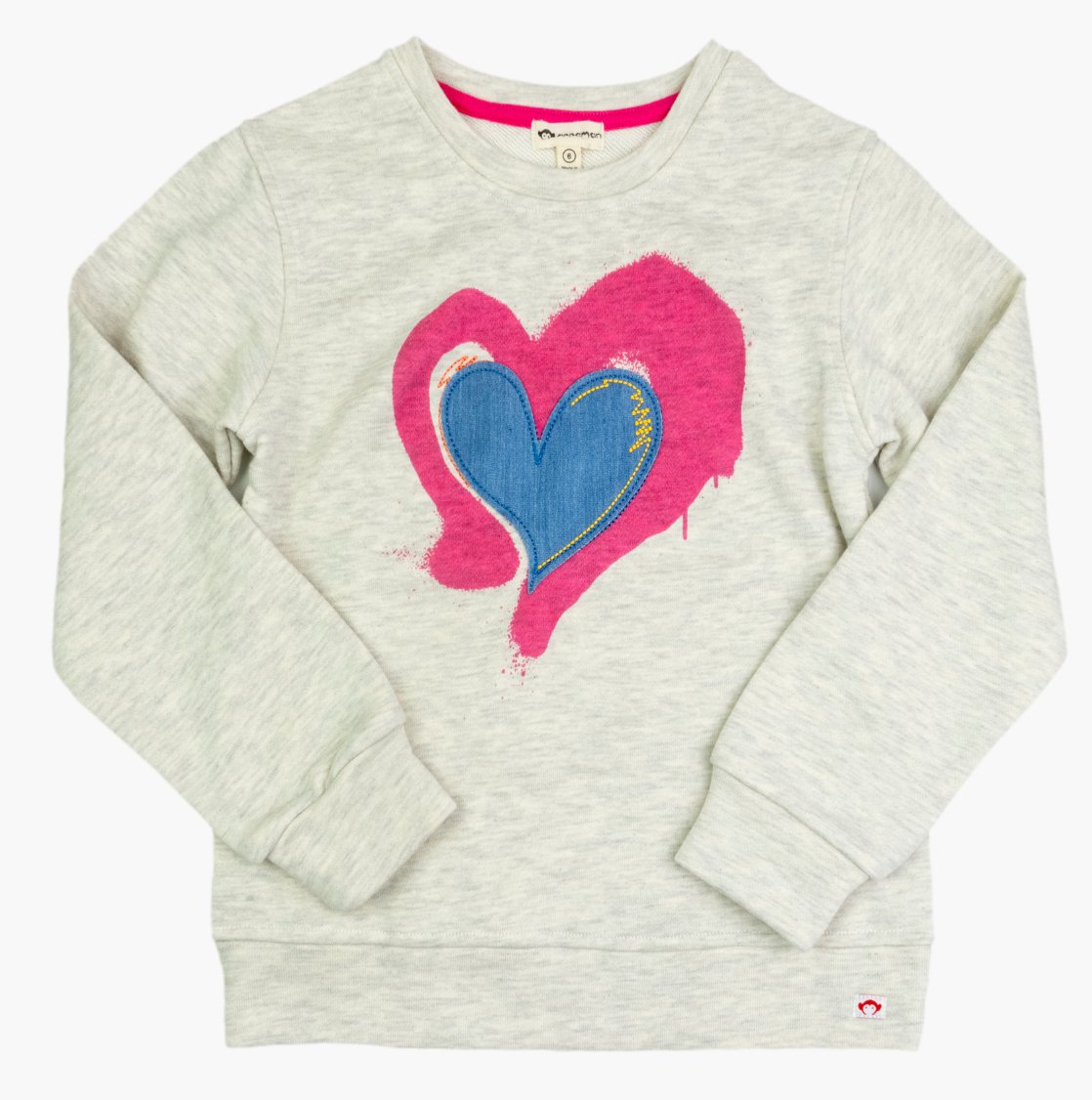 Appaman Ruby Sweatshirt - Hearts - Everything But The PrincessAppaman