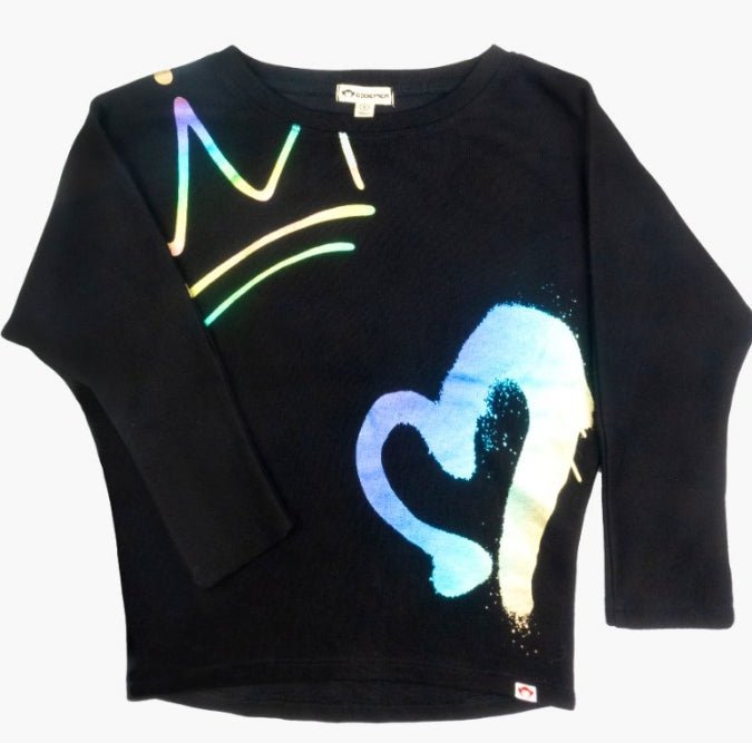 Appaman Slouchy Sweatshirt - Holographic - Everything But The PrincessAppaman