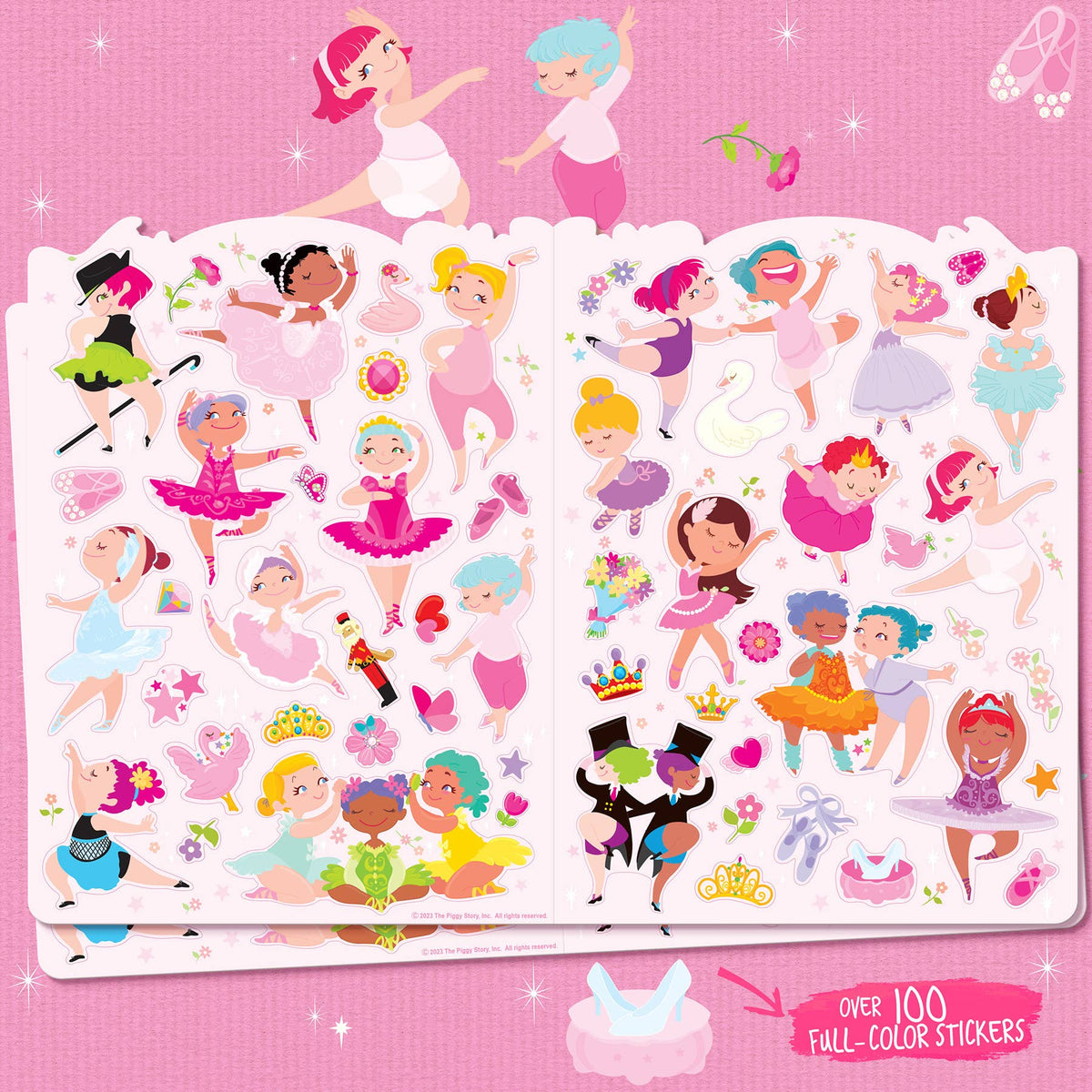 Libro de actividades Little Book of Big Fun | Pretty Ballerinas