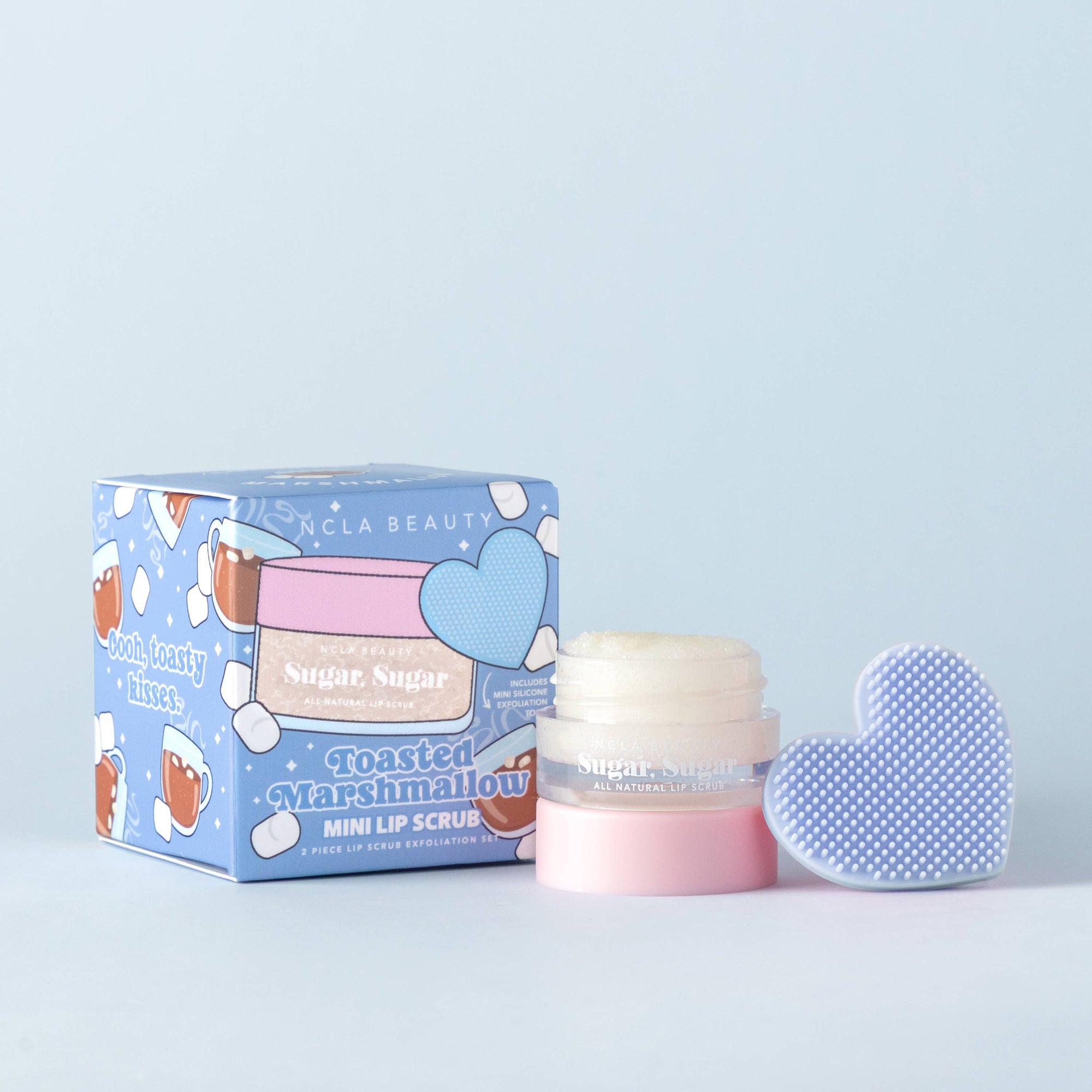 Ornament Mini - Toasted Marshmallow Lip Scrub + Scrubber Gift Set