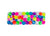 Bari Lynn 3" Crystalized Rectangle Hair Clip- Multi Neon - Everything But The PrincessBari Lynn