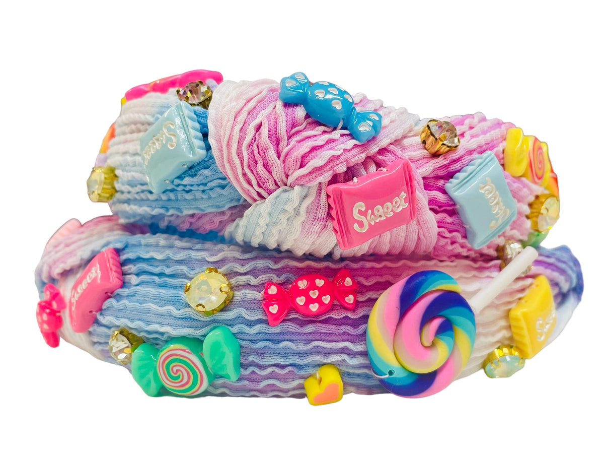 Bari Lynn Blue &amp; Lavender Charm Headband - Candy - Everything But The PrincessBari Lynn