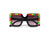 Bari Lynn Crystal Elton Sunglasses- Black Neon Rainbow - Everything But The PrincessBari Lynn