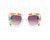 Bari Lynn Crystal Elton Sunglasses- Clear Neon Rainbow - Everything But The PrincessBari Lynn