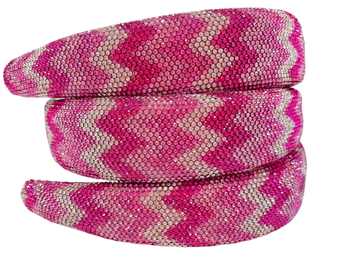 Bari Lynn Fuchsia Aztec Headband - Everything But The PrincessBari Lynn