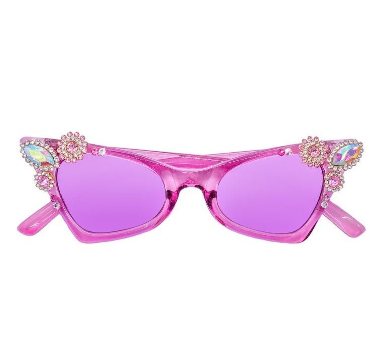 Bari Lynn Glamour Girl Cat Eye Sunglasses- Pink - Everything But The PrincessBari Lynn