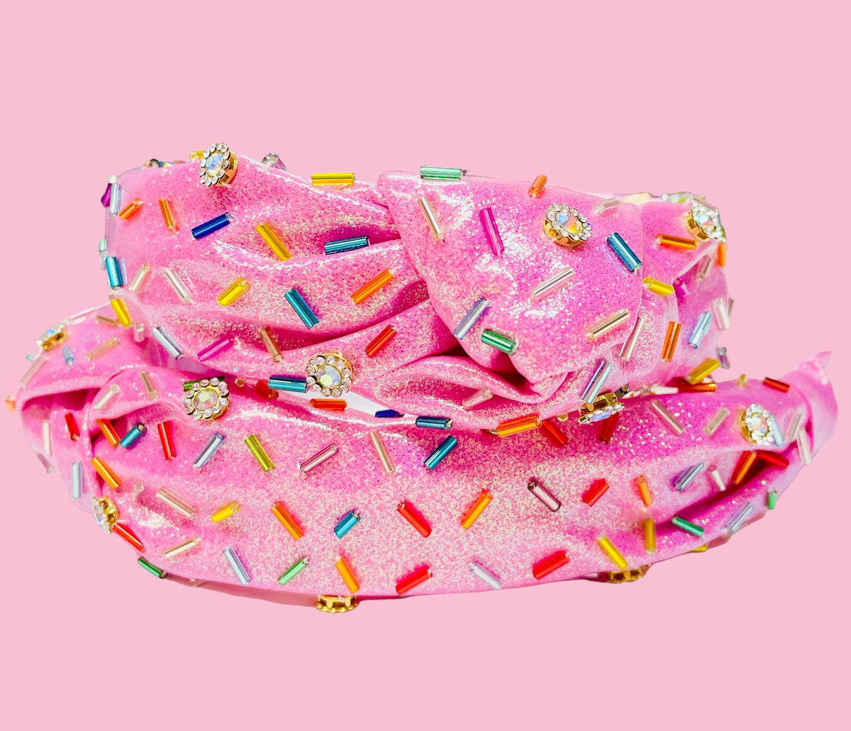 Bari Lynn Pink Confetti Sprinkles Headband - Everything But The PrincessBari Lynn