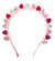 Bari Lynn Pink/Red/Clear Heart Jewel Stand Up Headband - Everything But The PrincessBari Lynn