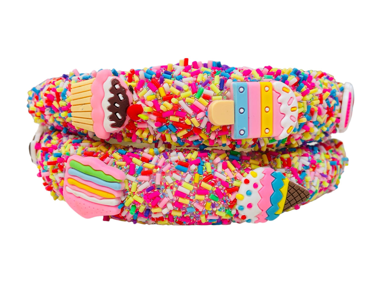 Bari Lynn Sweet Treats Charm Headband - Pink Sprinkles - Everything But The PrincessBari Lynn