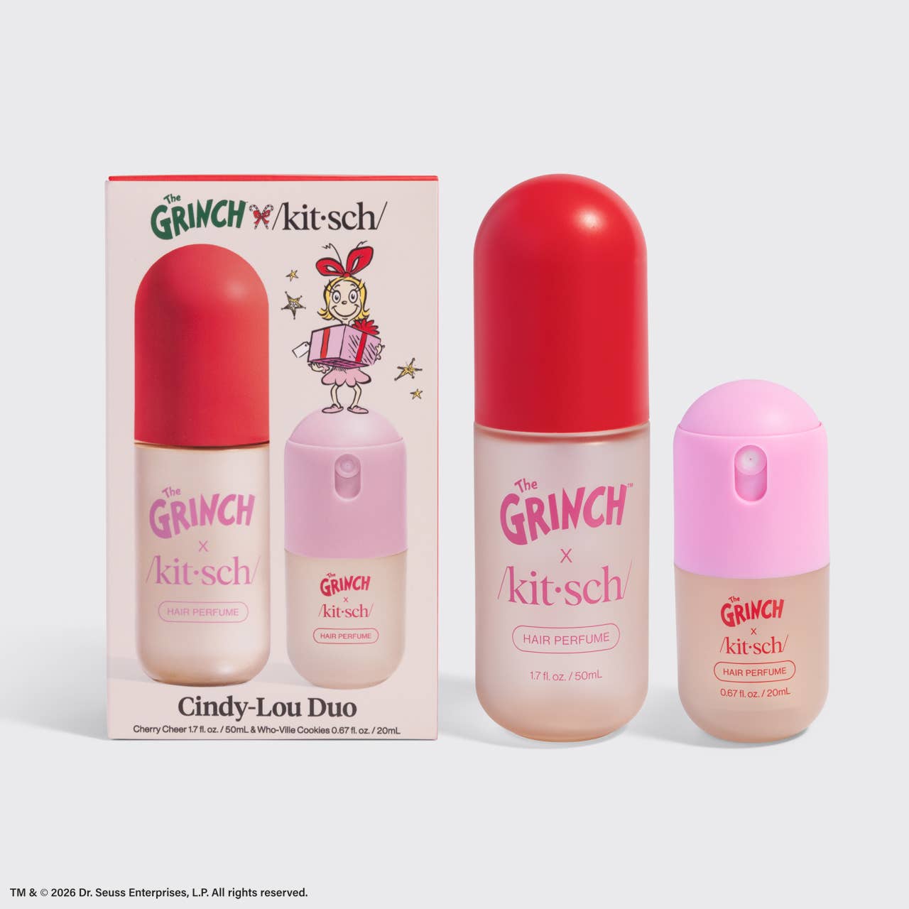 KITSCH - The Grinch x Kitsch Cindy-Lou Duo Gift Set