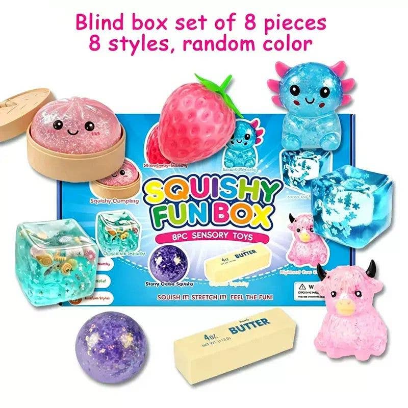 Squishy Fun Deluxe Gift Box – 8-Piece  - SHIPS 10/30