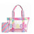 'Beach' Clear Tote Bag with Pouch - Everything But The PrincessOMG