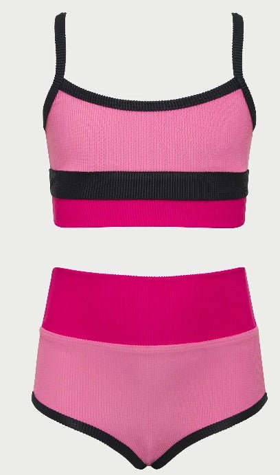 Beach Riot Kids Little Eva &amp; Emmie 2pc Swimsuit - Amour Colorblock - Everything But The PrincessbEACH rIOT