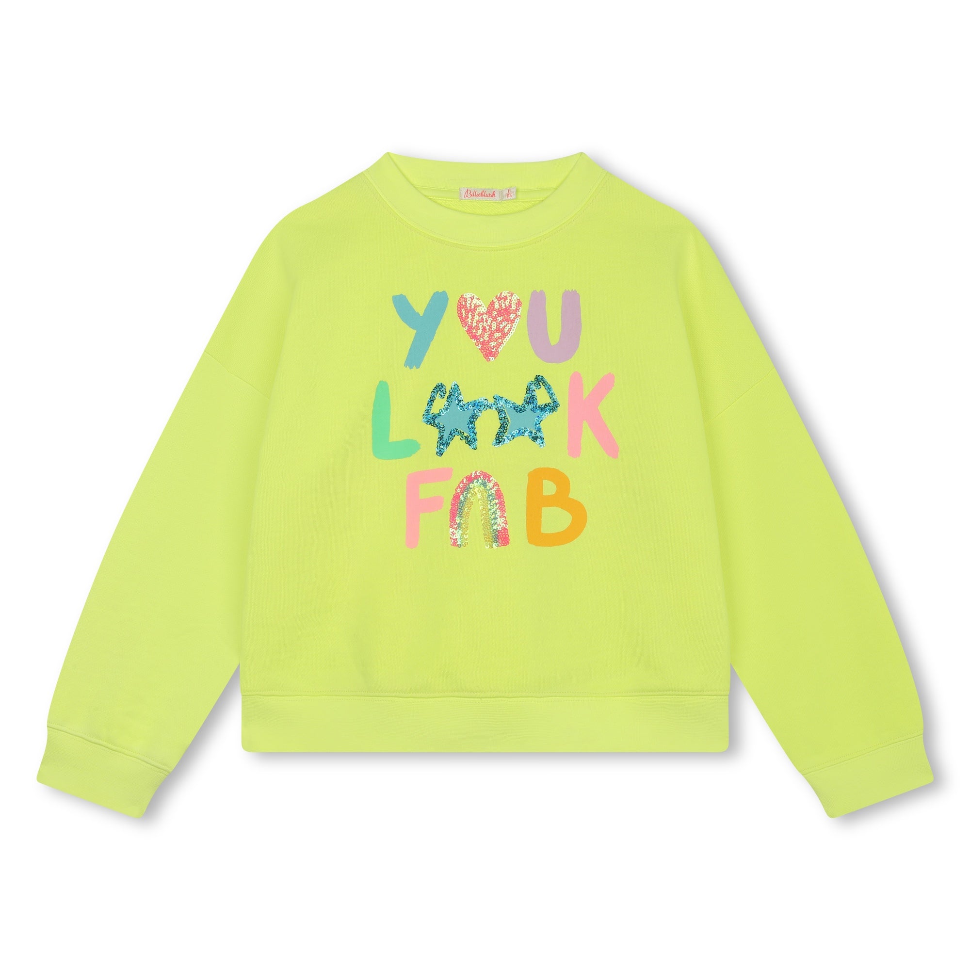 Billieblush You Look Fab Terry Sweatshirt - Everything But The PrincessBillieblush