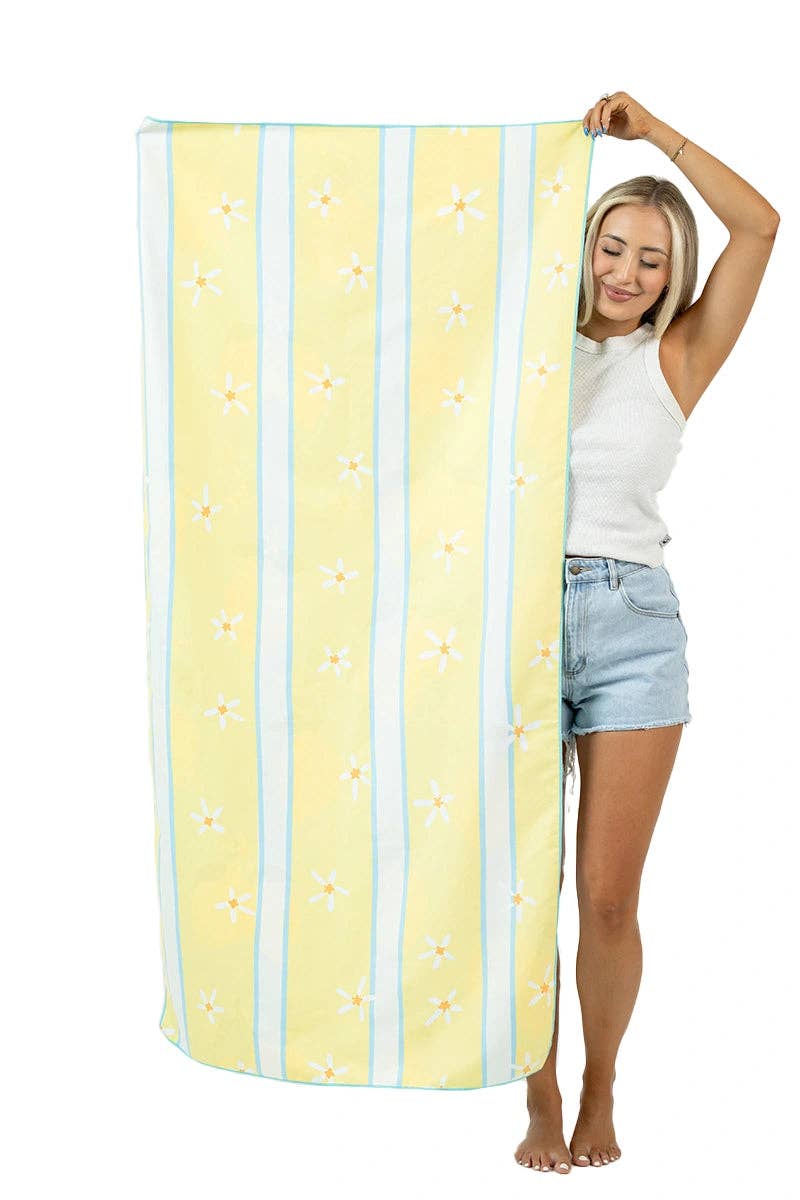 Lemons Quick Dry/Sand Free Beach Towel