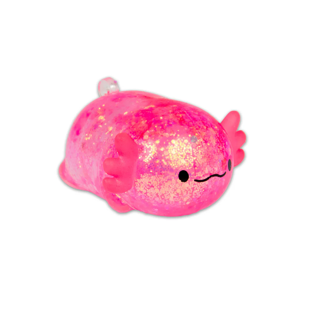 Scrunchems® Mini Sugar Axolotls Squishy Fidget Toy - 3pc Gift Set - SHIPS 10/30