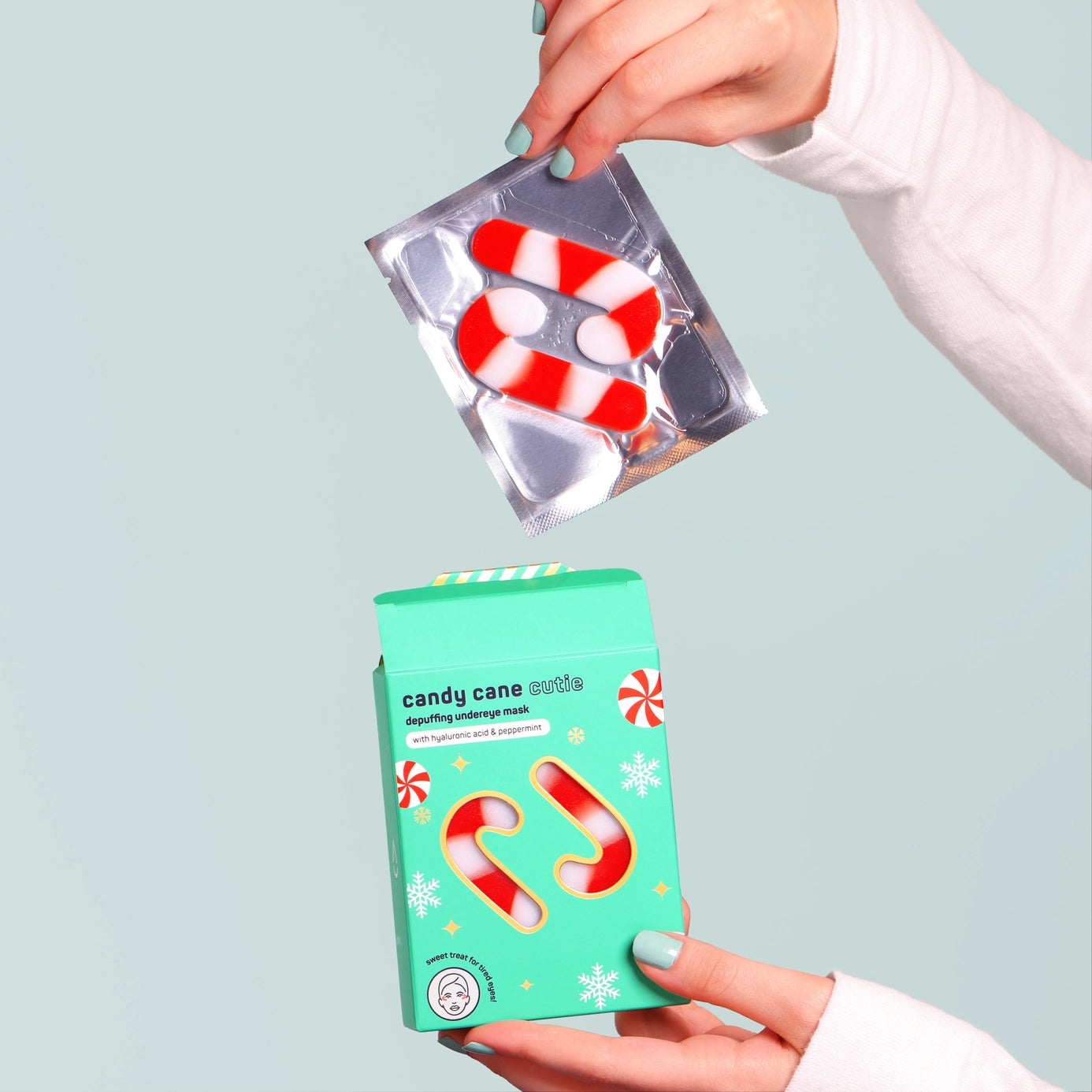 Holiday Candy Cane Cutie Undereye Patches | 8 Pk