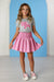 Cheryl Creations Bubblegum Pink Smocked Pleather Skirt (Built in Shorts) - Everything But The PrincessCheryl