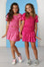 Cheryl Creations Hot Pink Sateen 2pc Skirt Set - Everything But The PrincessCheryl