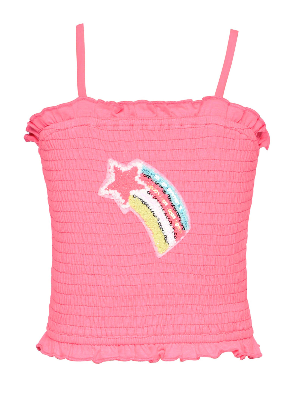 Hannah Banana Pink Smocked Shooting Star Tank * Preorder *