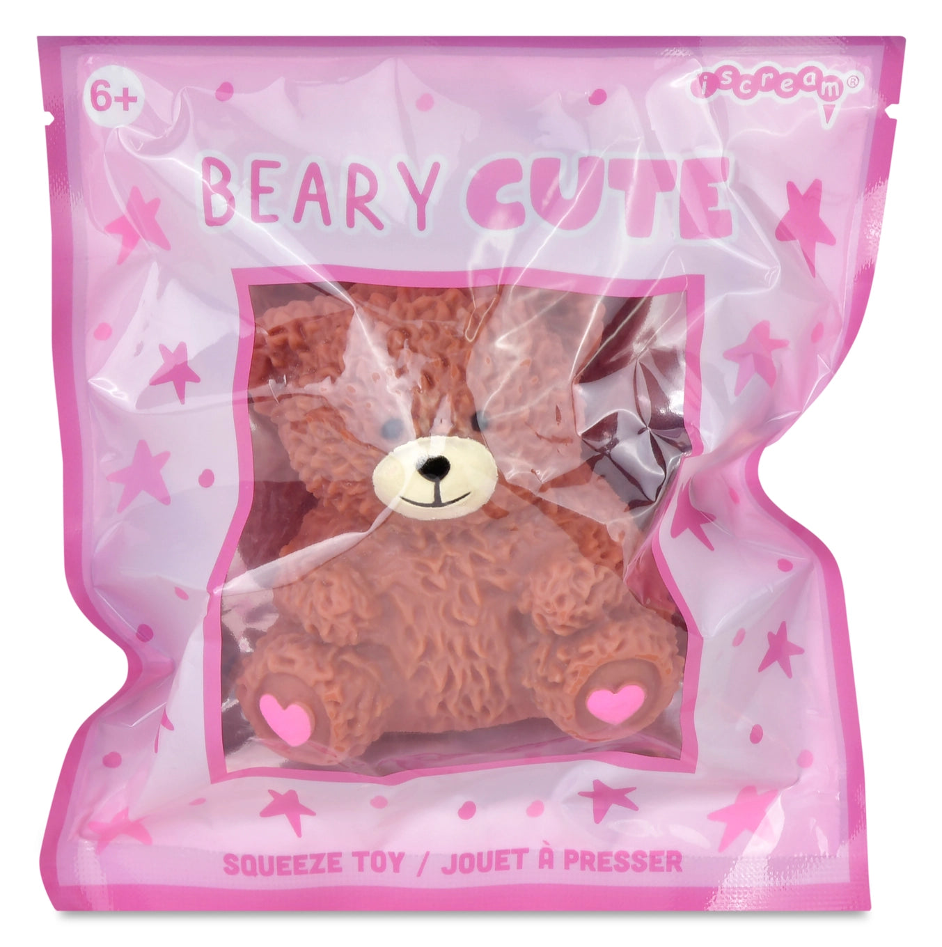 Iscream Beary Cute Teddy Bear Squeeze Toy