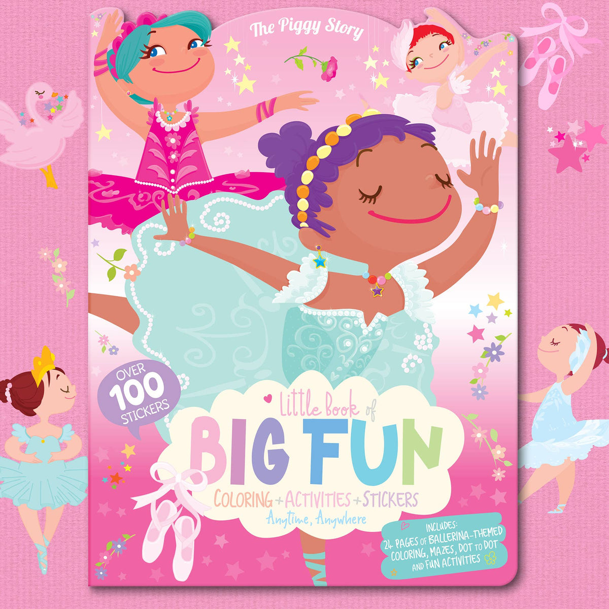 Libro de actividades Little Book of Big Fun | Pretty Ballerinas