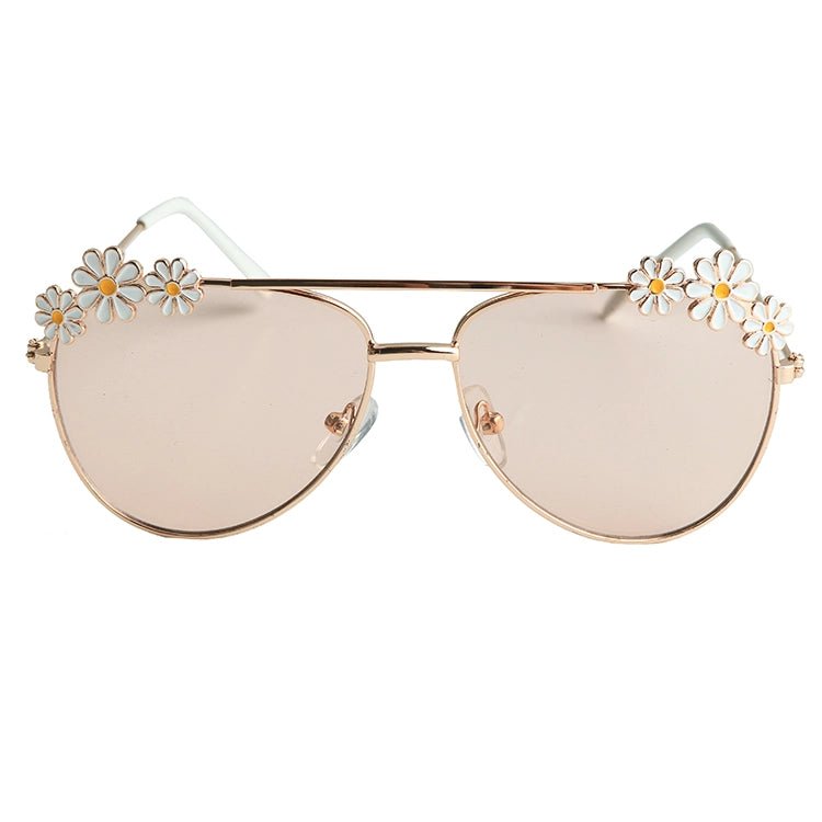 Daisy Sunglasses - White - Everything But The PrincessSparkle Sisters by Couture Clips