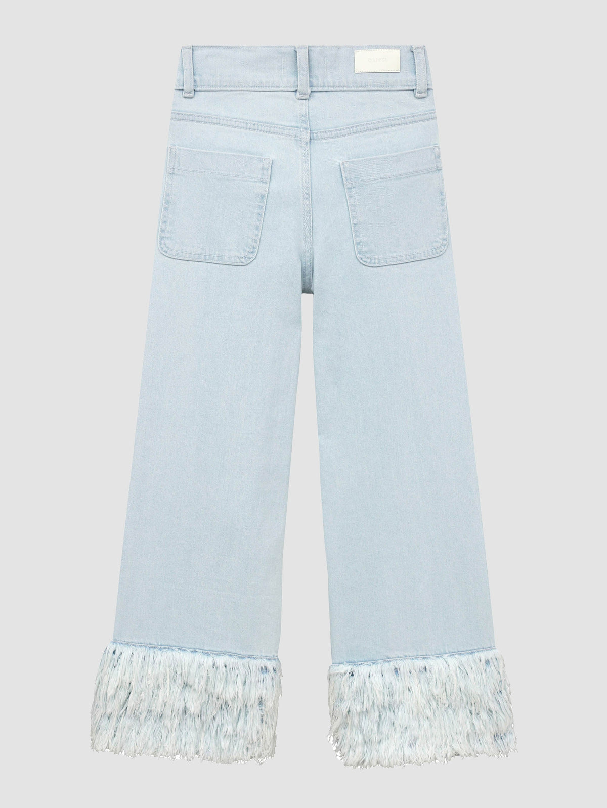 DL1961 Denim Lily Wide Leg Fringe Hem Pant - Everything But The PrincessDL1961