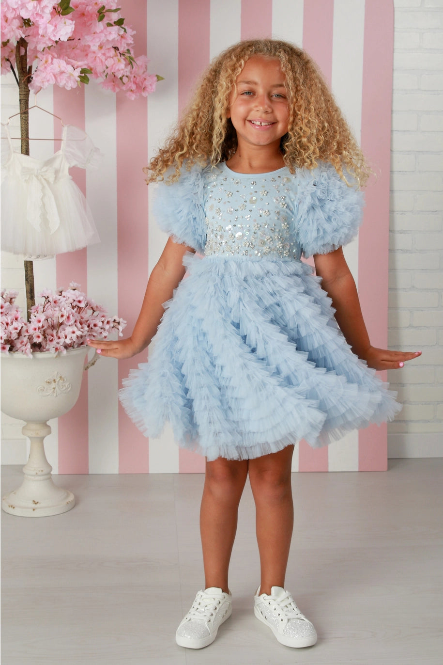 Ooh! La, La! Couture Lilou Dress - Sky
