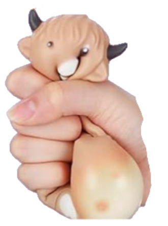 Highland Cow Squishy Toy