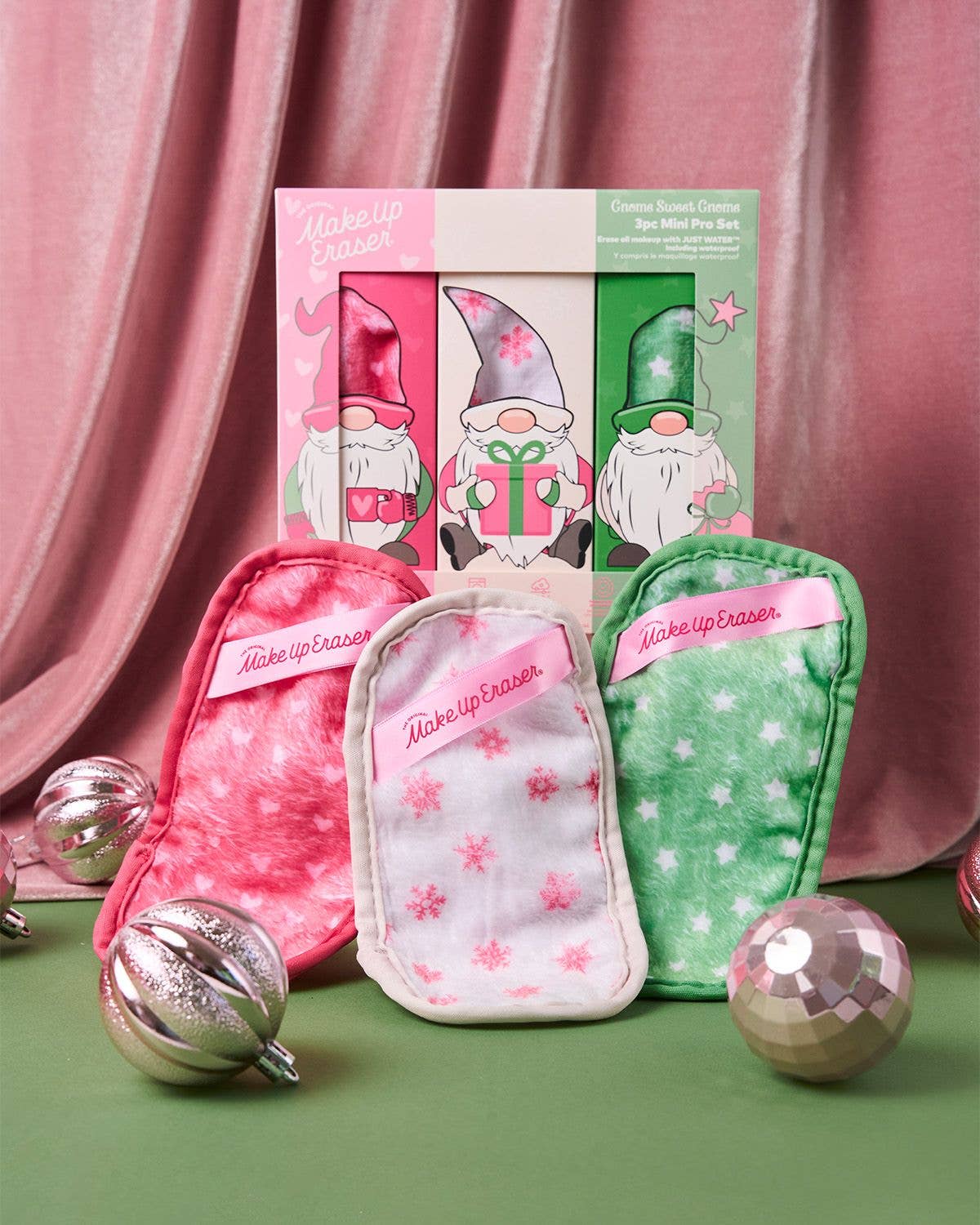 The Original MakeUp Eraser - Gnome Sweet Gnome 3pc Gift Set