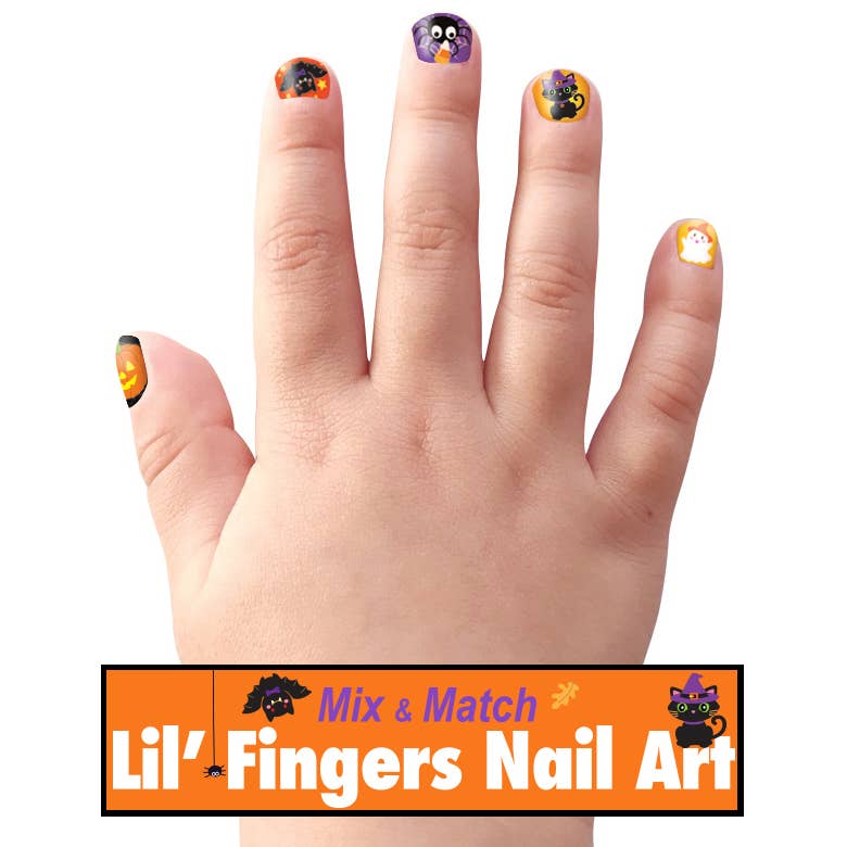 Lil' Fingers Nail Art- Halloween Nail Stickers