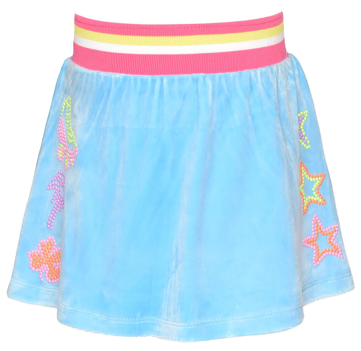 Baby Sara / Hannah Banana Velour Skirt w/ Bubble Rhinestone Detail * Preorder *