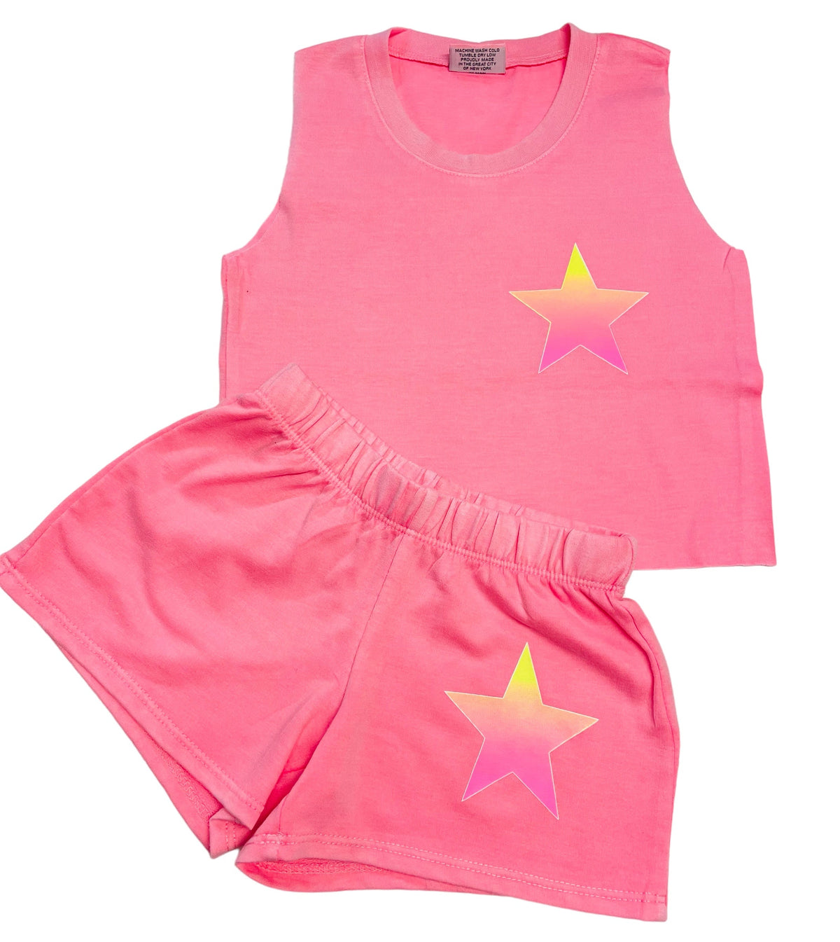 Firehouse Ombré Star Shorts - Watermelon - Everything But The PrincessFirehouse