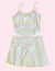 Flowers By Zoe Iridescent 2pc Skort Set ( Built in shorts) - Everything But The PrincessFlowers By Zoe