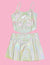 Flowers By Zoe Iridescent 2pc Skort Set ( Built in shorts) - Everything But The PrincessFlowers By Zoe