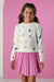 Hannah Banana Pleated Pleather Skirt - Pink - Everything But The PrincessBaby Sara