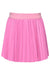 Hannah Banana Pleated Pleather Skirt - Pink - Everything But The PrincessBaby Sara