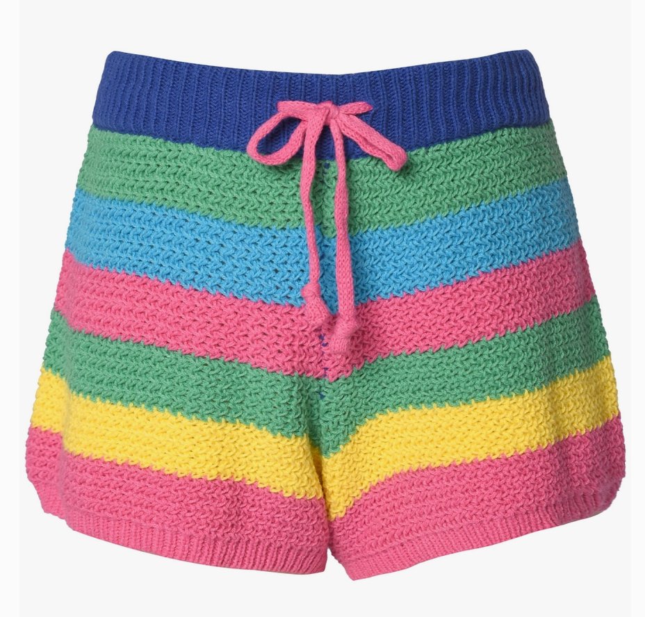 Hannah Banana Striped Crochet Short - Everything But The PrincessBaby Sara