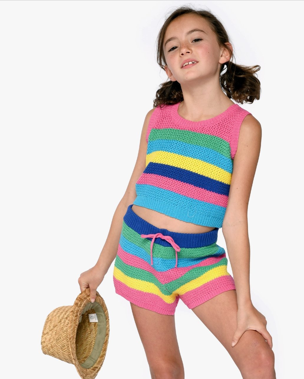 Hannah Banana Striped Crochet Tank - Everything But The PrincessBaby Sara