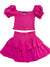 KatieJ NYC Brooke Skirt - Shocking Pink