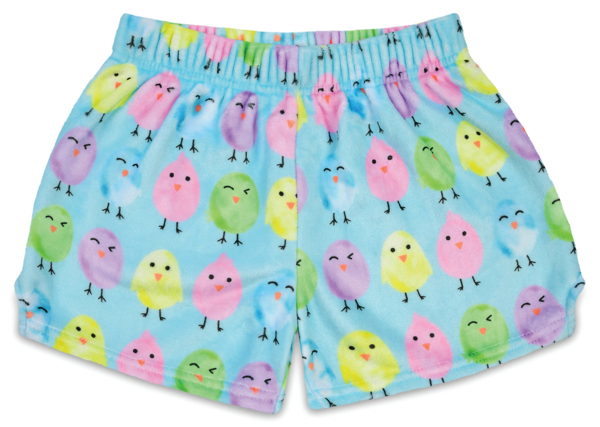 Iscream Eggcellent Chicks Plush Shorts - Everything But The Princessiscream