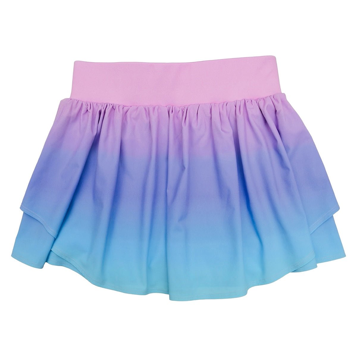 Iscream Flutter Skirt * Built in Shorts* - Purple Ombre - Everything But The Princessiscream