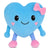 Iscream Haley Heart 7" Mini Plush - Everything But The Princessiscream