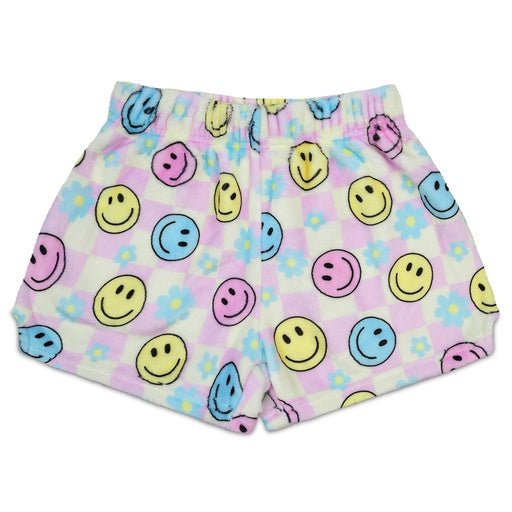 Iscream Happy Check Plush Shorts - Everything But The Princessiscream
