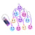 Iscream Happy Face String Lights - Everything But The Princessiscream