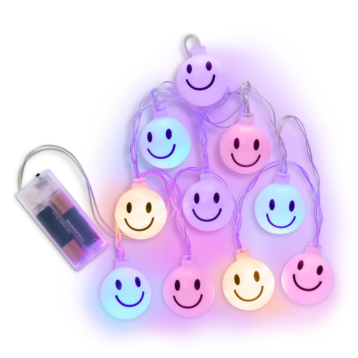 Iscream Happy Face String Lights - Everything But The Princessiscream